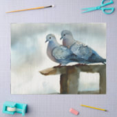 Twaalf dagen kerst: Turtle Doves (A), Tissuepapier (Craft)