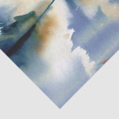 Twaalf dagen kerst: zwanen A-zwemmen (B), Tissuepapier (Detail)