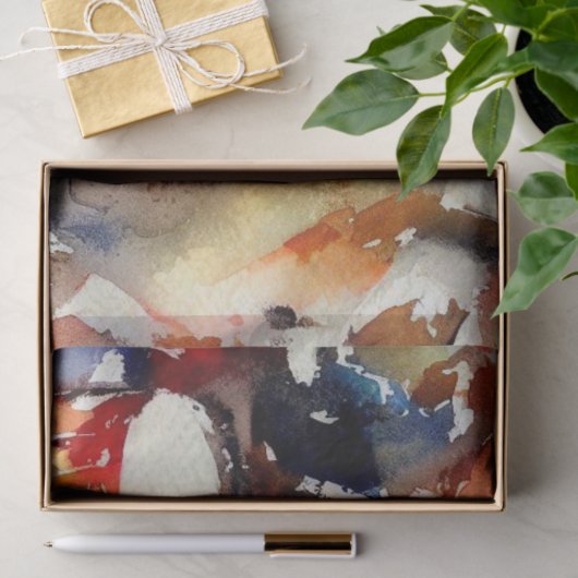 Twaalf dagen Kerstmis: Drummers Drummen (A), Tissuepapier (Geschenk)