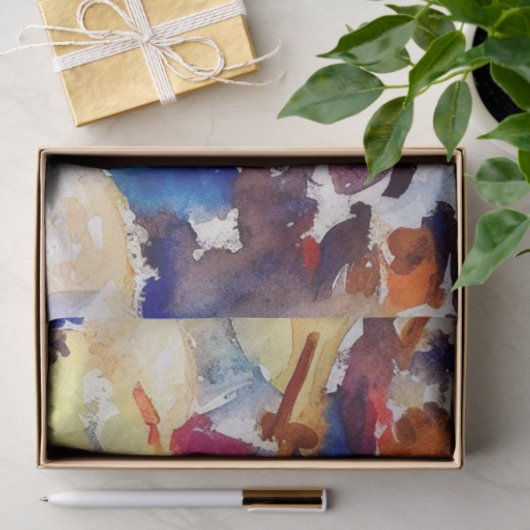 Twaalf dagen Kerstmis: Drummers Drummen (D), Tissuepapier (Geschenk)