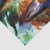 Twaalf dagen Kerstmis: Franse hennen (A), Tissuepapier (Detail)