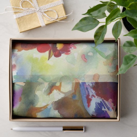 Twaalf dagen Kerstmis: Franse hennen (B), Tissuepapier (Geschenk)