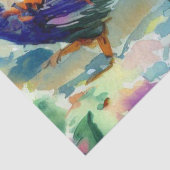 Twaalf dagen Kerstmis: Franse hennen (D), Tissuepapier (Detail)