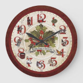  twaalf dagen kerstmis grote klok (Voorkant)