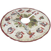  twaalf dagen kerstmis kerstboom rok (Gekanteld)