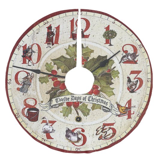  twaalf dagen kerstmis kerstboom rok (Voorkant)