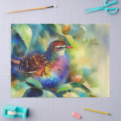 Twaalf dagen Kerstmis: Partridge, (A) Tissuepapier (Craft)