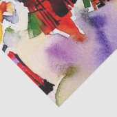 Twaalf dagen Kerstmis: Pipers Piping (B), Tissuepapier (Detail)