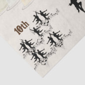 Twaalf Dagen van Kerst Tissuepapier (Detail)