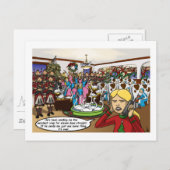 Twaalf dagen van Kerstkaart Feestdagenkaart (Voorkant / Achterkant)