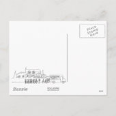 Twaalf dagen van Kerstkaart Feestdagenkaart (Achterkant)