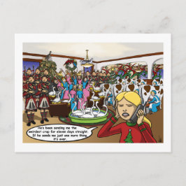 Twaalf dagen van Kerstkaart Feestdagenkaart