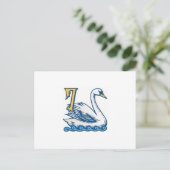 Twaalf Dagen van Kerstmis - a-zwemt van Zeven Feestdagenkaart (Staand voorkant)