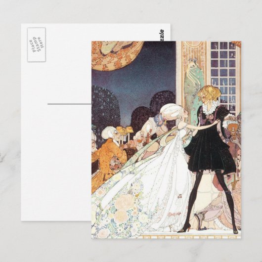  Twaalf-dansprinsen van Kay Nielsen Briefkaart (Voorkant / Achterkant)