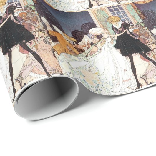  Twaalf-dansprinsen van Kay Nielsen Cadeaupapier (Rol Hoek)