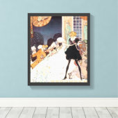 Twaalf-dansprinsen van Kay Nielsen Canvas Afdruk (Insitu (Houten vloer))