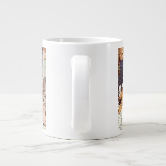  Twaalf-dansprinsen van Kay Nielsen Grote Koffiekop (Achterkant)