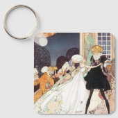  Twaalf-dansprinsen van Kay Nielsen Sleutelhanger (Voorkant)