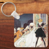  Twaalf-dansprinsen van Kay Nielsen Sleutelhanger (Voorkant)