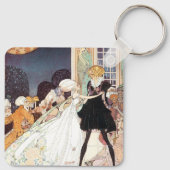  Twaalf-dansprinsen van Kay Nielsen Sleutelhanger (Achterkant)