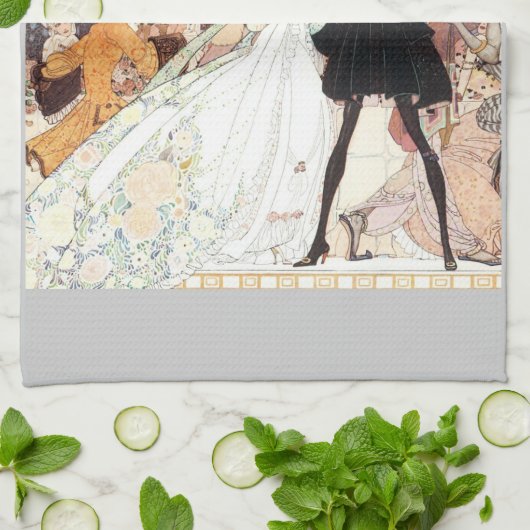  Twaalf-dansprinsen van Kay Nielsen Theedoek (Gevouwen)