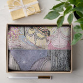 Twaalf dansprinters tissuepapier (Geschenk)