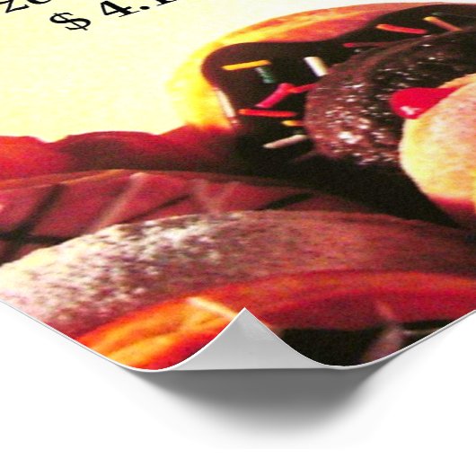 twaalf donuts poster (Hoek)