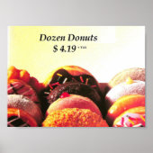 twaalf donuts poster (Voorkant)