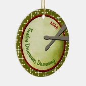 Twaalf drummers - Aangepast jaar Keramisch Ornament (Rechts)
