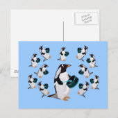 Twaalf drummers Briefkaarten (Voorkant / Achterkant)