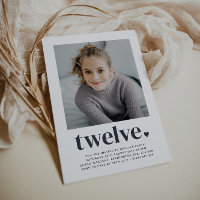 Twaalf hart - vierkant foto - uitnodiging op zater