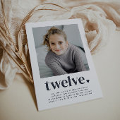 Twaalf hart - vierkant foto - uitnodiging op zater