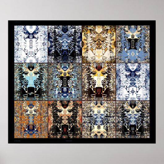 Twaalf heiligen poster (Voorkant)