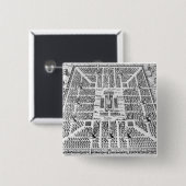 Twaalf Israëlische stammen Vierkante Button 5,1 Cm (Voorkant /achterkant)