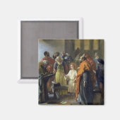 Twaalf-jarige Jezus in de tempel, 1851 Magneet (Voorkant / Achterkant)