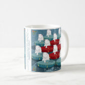 Twaalf katten drummen... Vakantie Koffiemok (Voorkant rechts)