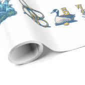 Twaalf kerstdagen cadeaupapier (Rol Hoek)