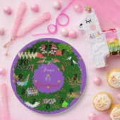 Twaalf kerstdagen papieren bordje (Feest)