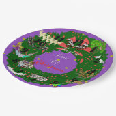 Twaalf kerstdagen papieren bordje (Gekanteld)