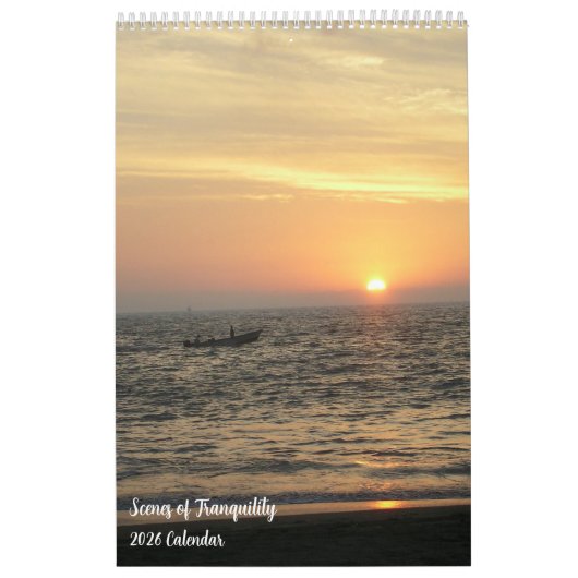 Twaalf Maanden bij de Zee Kalender (Hoes)