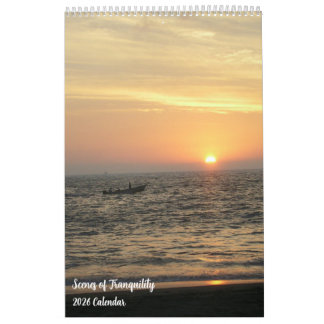 Twaalf Maanden bij de Zee Kalender