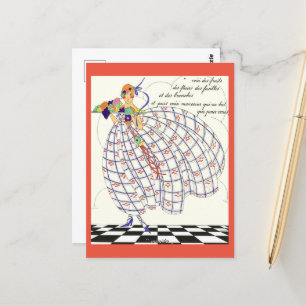 Twaalf maanden van het jaar: messidor briefkaart