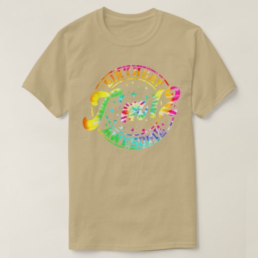 Twaalf ooit Geweldige ben ik 12 jaar oud Happy Bir T-shirt (Design voorkant)