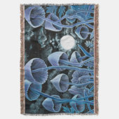 Twaalf paddo's bij volle maan deken (Voorkant Verticaal)