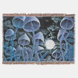 Twaalf paddo's bij volle maan deken