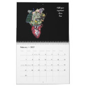 Twaalf Peculiar Months 2012 Kalender (Feb 2027)