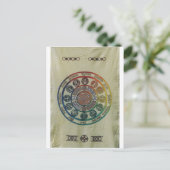 Twaalf stammen en discipelen briefkaart (Staand voorkant)