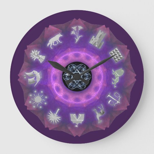 Twaalf Stammen Grote Klok (Voorkant)