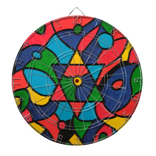 Twaalf stammen van Israël - Dartbord (Voorkant)