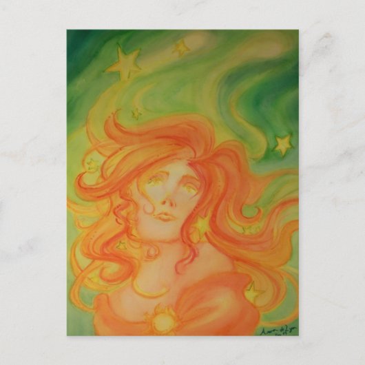 Twaalf sterren briefkaart (Voorkant)